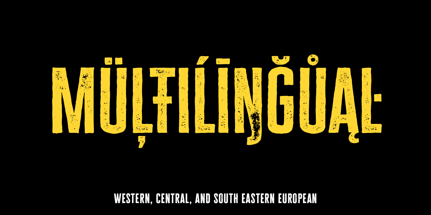 Cheddar Gothic Rough